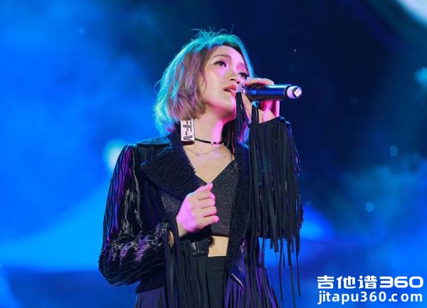 放过自己吉他谱 庄心妍 C调弹唱谱 图片谱
