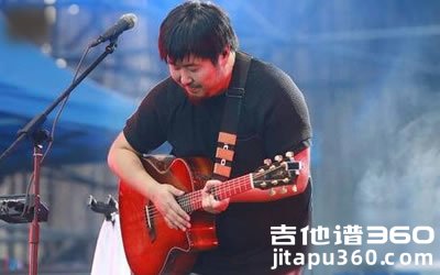 宋冬野《连衣裙》吉他谱 C调弹唱谱 连衣裙六线谱